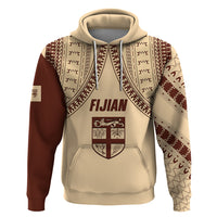 Fiji Bula Hoodie Tapa Pattern Design - Wonder Print Shop