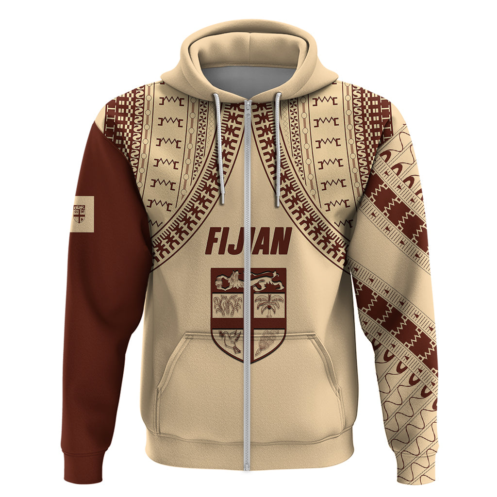 Fiji Bula Hoodie Tapa Pattern Design - Wonder Print Shop