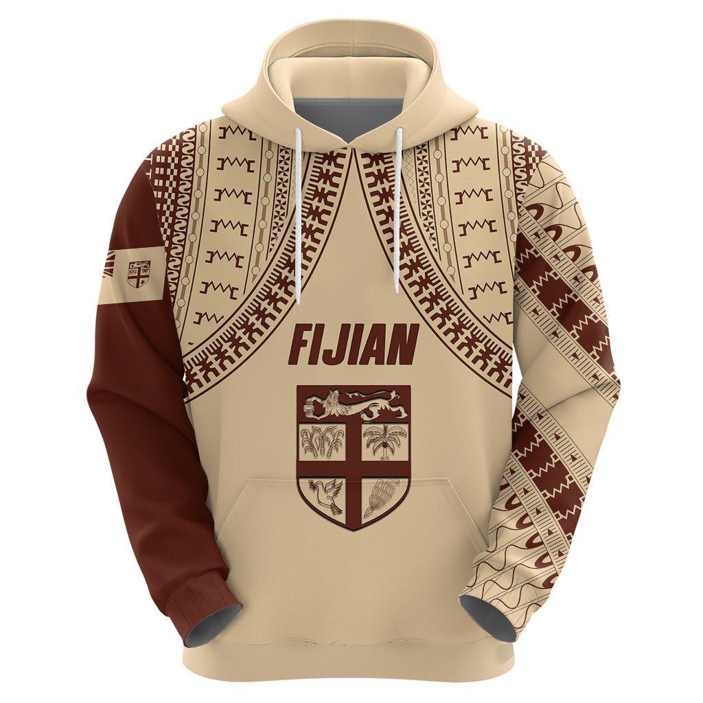 Fiji Bula Hoodie Tapa Pattern Design - Wonder Print Shop