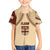 Fiji Bula Kid Hawaiian Shirt Tapa Pattern Design - Wonder Print Shop