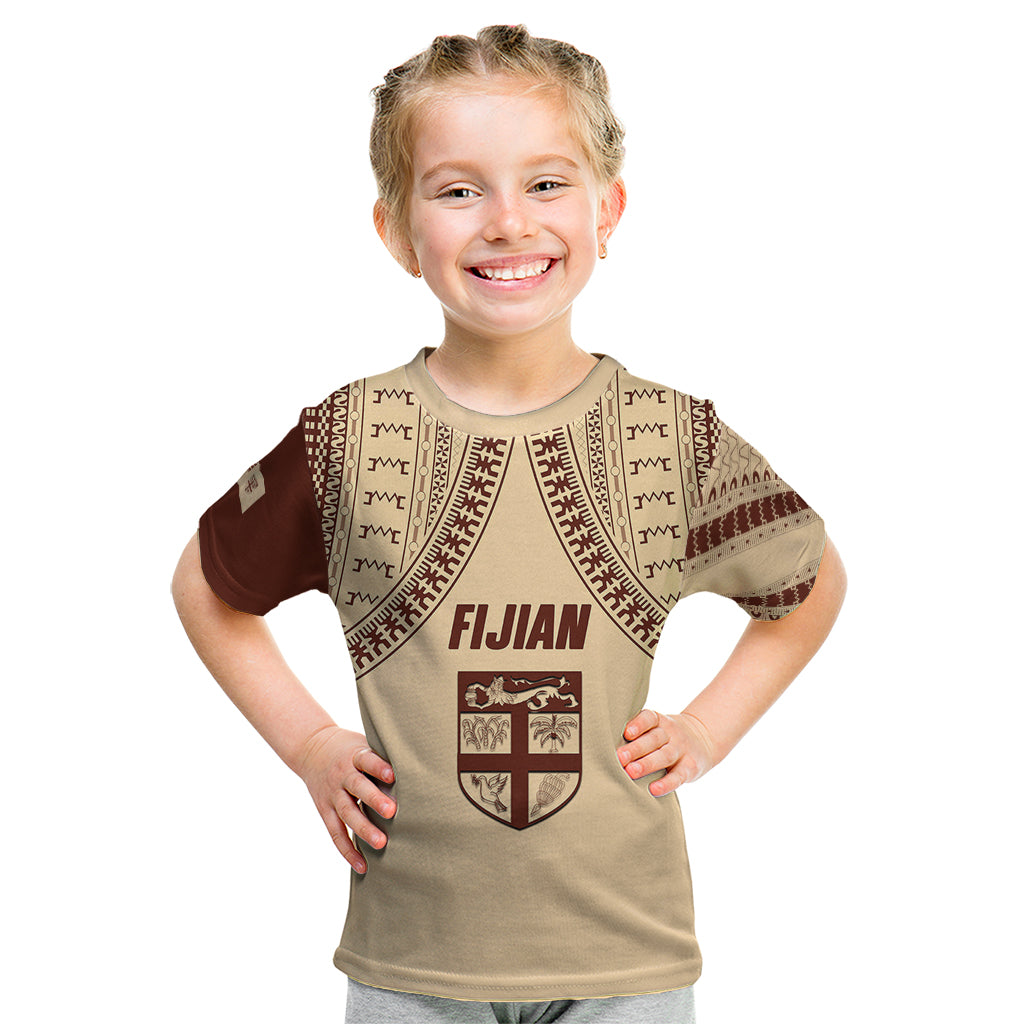 Fiji Bula Kid T Shirt Tapa Pattern Design - Wonder Print Shop