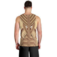 Fiji Bula Men Tank Top Tapa Pattern Design - Wonder Print Shop