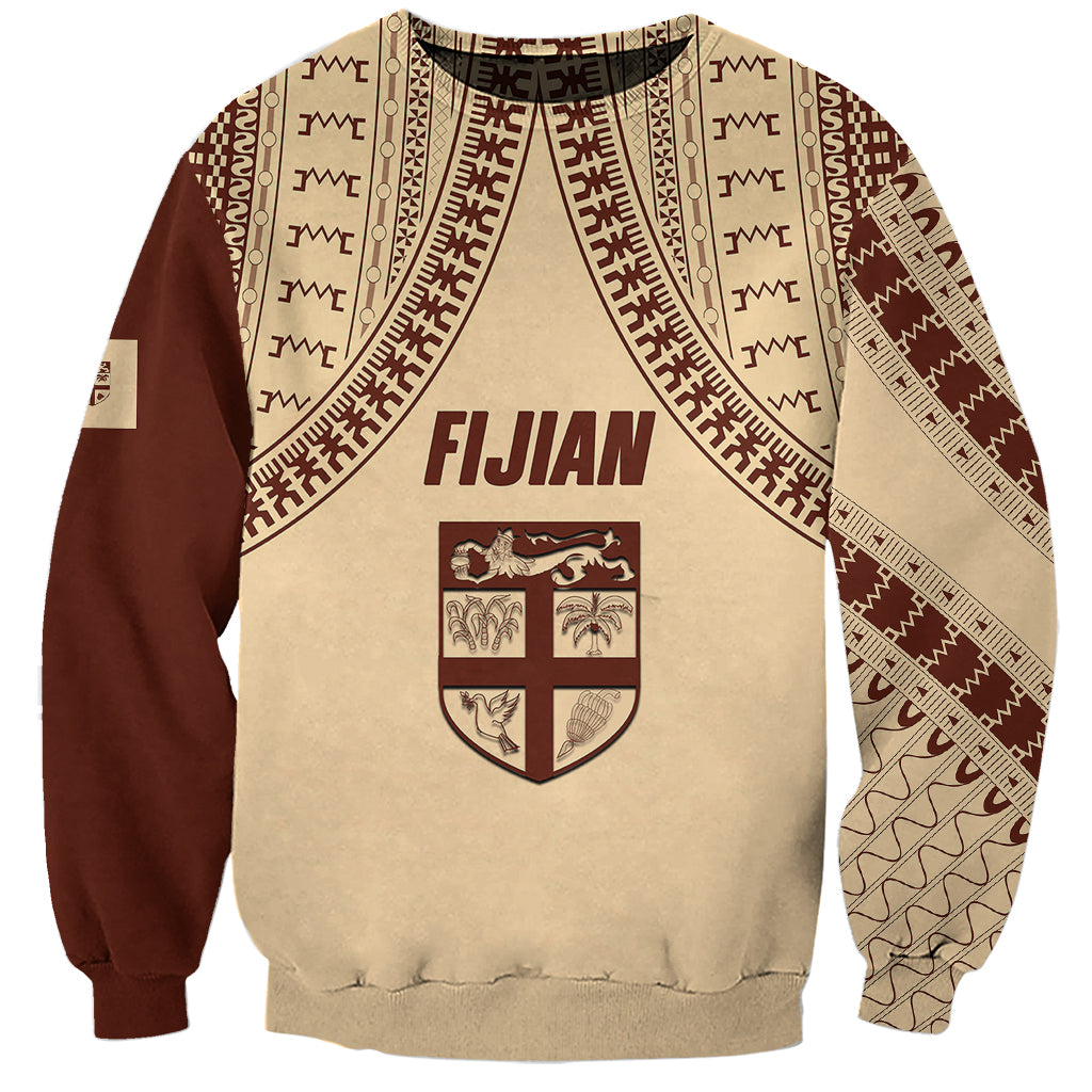 Fiji Bula Sweatshirt Tapa Pattern Design - Wonder Print Shop