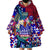Manu Samoa Rugby 2023 Wearable Blanket Hoodie Humpback Whale Hexagon Tribal Tropical Style - Wonder Print Shop