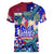 Manu Samoa Rugby 2023 Women V Neck T Shirt Humpback Whale Hexagon Tribal Tropical Style - Wonder Print Shop
