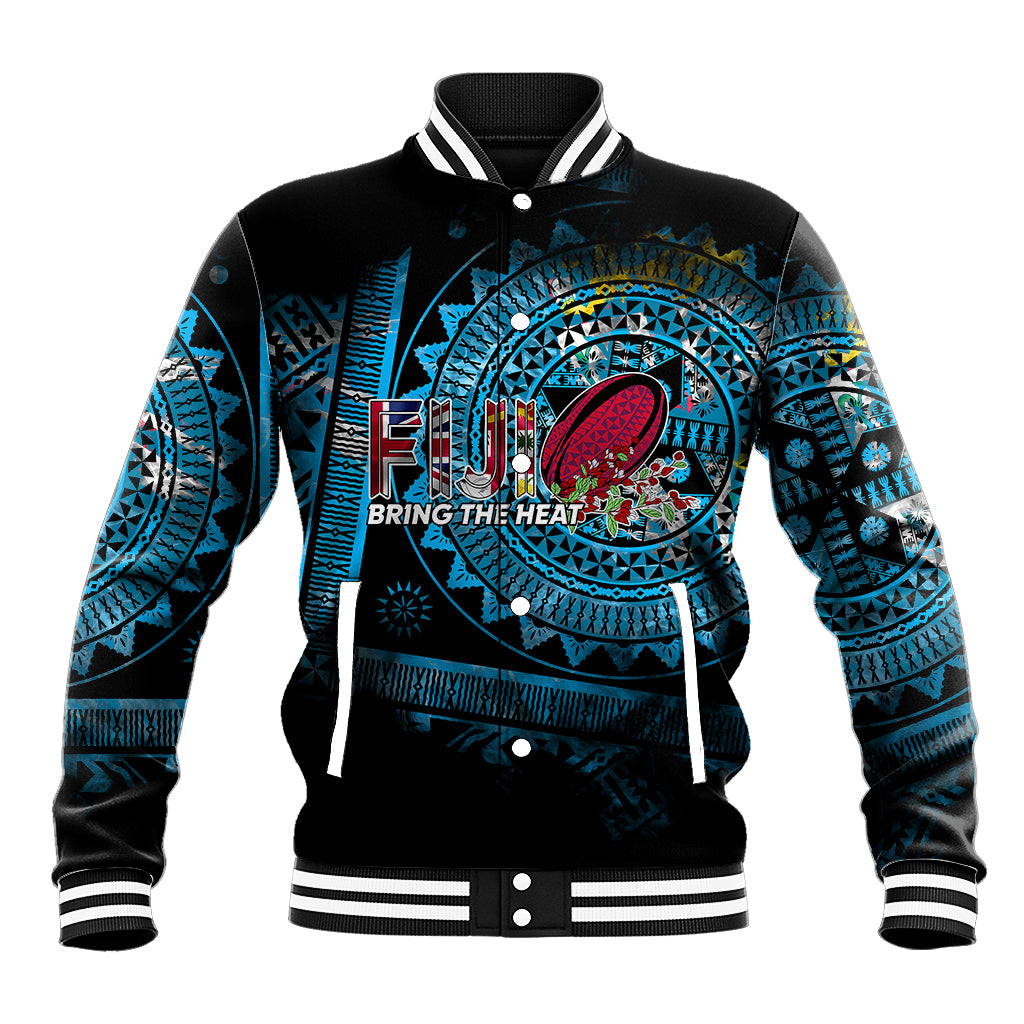 Fiji Rugby Baseball Jacket Bring The Heat - Wonder Print Shop