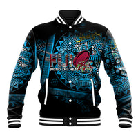 Fiji Rugby Baseball Jacket Bring The Heat - Wonder Print Shop