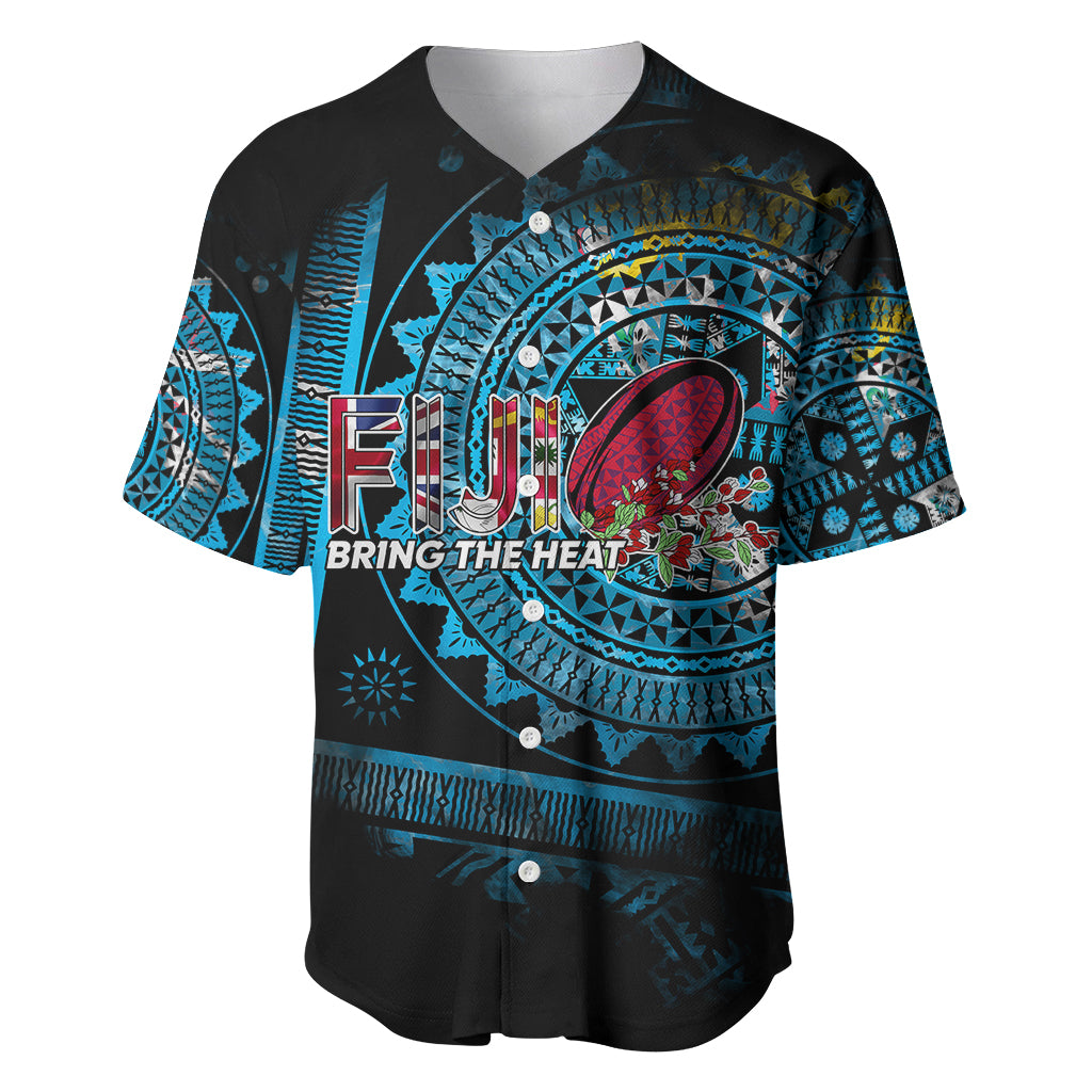 Fiji Rugby Baseball Jersey Bring The Heat - Wonder Print Shop