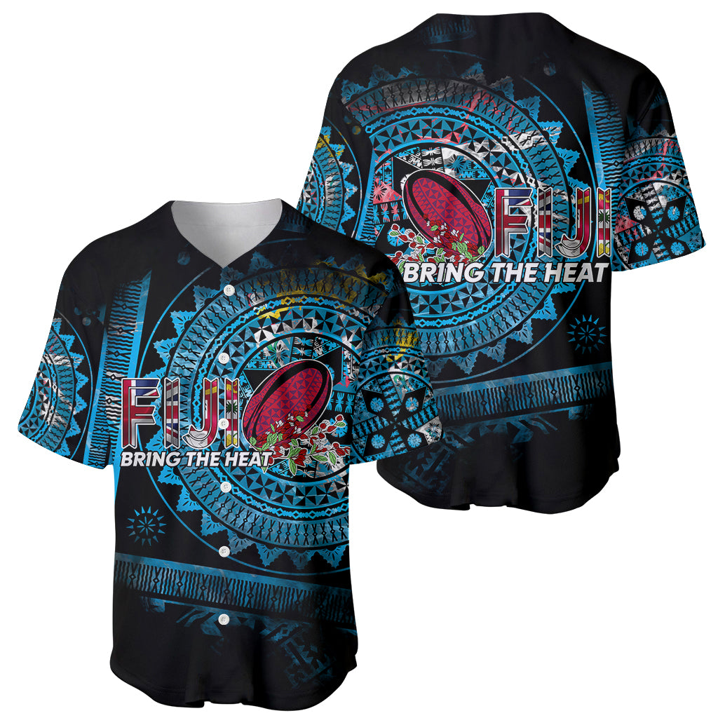Fiji Rugby Baseball Jersey Bring The Heat - Wonder Print Shop