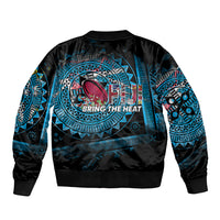 Fiji Rugby Bomber Jacket Bring The Heat - Wonder Print Shop
