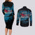 Fiji Rugby Couples Matching Long Sleeve Bodycon Dress and Long Sleeve Button Shirts Bring The Heat - Wonder Print Shop