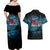 Fiji Rugby Couples Matching Off Shoulder Maxi Dress and Hawaiian Shirt Bring The Heat - Wonder Print Shop