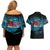 Fiji Rugby Couples Matching Off Shoulder Short Dress and Hawaiian Shirt Bring The Heat - Wonder Print Shop