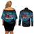 Fiji Rugby Couples Matching Off Shoulder Short Dress and Long Sleeve Button Shirts Bring The Heat - Wonder Print Shop