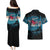 Fiji Rugby Couples Matching Puletasi Dress and Hawaiian Shirt Bring The Heat - Wonder Print Shop