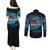 Fiji Rugby Couples Matching Puletasi Dress and Long Sleeve Button Shirts Bring The Heat - Wonder Print Shop