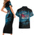 Fiji Rugby Couples Matching Short Sleeve Bodycon Dress and Hawaiian Shirt Bring The Heat - Wonder Print Shop