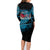 Fiji Rugby Family Matching Long Sleeve Bodycon Dress and Hawaiian Shirt Bring The Heat - Wonder Print Shop