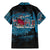 Fiji Rugby Family Matching Mermaid Dress and Hawaiian Shirt Bring The Heat - Wonder Print Shop