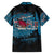 Fiji Rugby Family Matching Short Sleeve Bodycon Dress and Hawaiian Shirt Bring The Heat - Wonder Print Shop