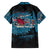 Fiji Rugby Family Matching Summer Maxi Dress and Hawaiian Shirt Bring The Heat - Wonder Print Shop
