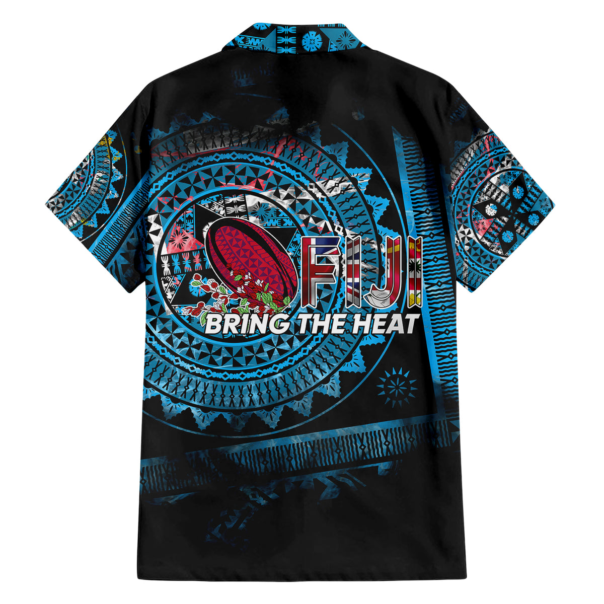 Fiji Rugby Hawaiian Shirt Bring The Heat - Wonder Print Shop
