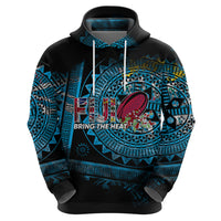 Fiji Rugby Hoodie Bring The Heat - Wonder Print Shop