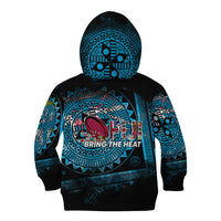 Fiji Rugby Kid Hoodie Bring The Heat - Wonder Print Shop