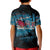Fiji Rugby Kid Polo Shirt Bring The Heat - Wonder Print Shop