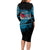 Fiji Rugby Long Sleeve Bodycon Dress Bring The Heat - Wonder Print Shop