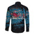 Fiji Rugby Long Sleeve Button Shirt Bring The Heat - Wonder Print Shop