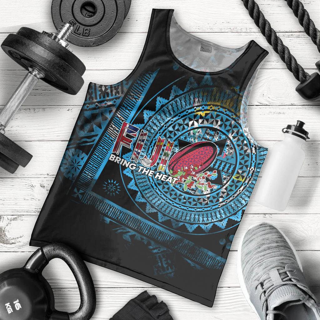 Fiji Rugby Men Tank Top Bring The Heat - Wonder Print Shop