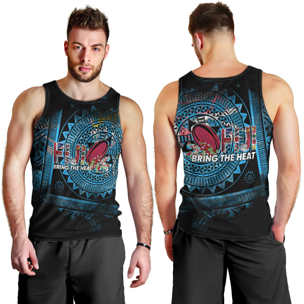 Fiji Rugby Men Tank Top Bring The Heat - Wonder Print Shop