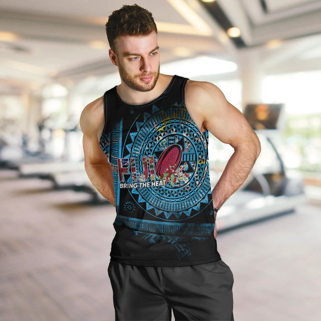 Fiji Rugby Men Tank Top Bring The Heat - Wonder Print Shop