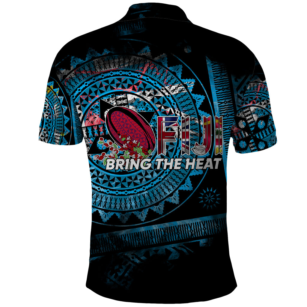 Fiji Rugby Polo Shirt Bring The Heat - Wonder Print Shop