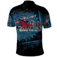 Fiji Rugby Polo Shirt Bring The Heat - Wonder Print Shop
