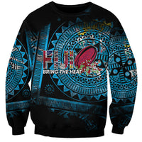 Fiji Rugby Sweatshirt Bring The Heat - Wonder Print Shop
