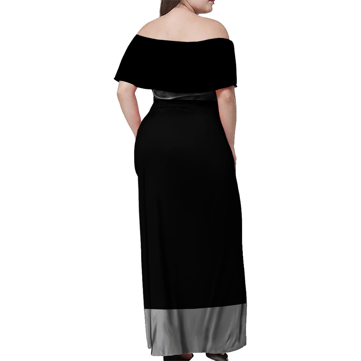 Merry Clucking Christmas Family Matching Off Shoulder Maxi Dress and Hawaiian Shirt Chicken Santa Hat - Wonder Print Shop