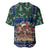 Mooey Christmas Baseball Jersey Cow Santa Hat - Wonder Print Shop