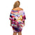 Custom 4th Of July Independence Day American Family Matching Off Shoulder Short Dress and Hawaiian Shirt - Wonder Print Shop