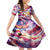 Custom 4th Of July Independence Day American Family Matching Short Sleeve Bodycon Dress and Hawaiian Shirt - Wonder Print Shop