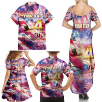 Custom 4th Of July Independence Day American Family Matching Summer Maxi Dress and Hawaiian Shirt - Wonder Print Shop