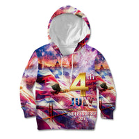 Custom 4th Of July Independence Day American Kid Hoodie - Wonder Print Shop