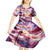 Custom 4th Of July Independence Day American Kid Short Sleeve Dress - Wonder Print Shop