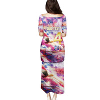 Custom 4th Of July Independence Day American Puletasi - Wonder Print Shop