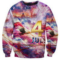 Custom 4th Of July Independence Day American Sweatshirt - Wonder Print Shop