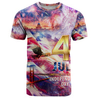 Custom 4th Of July Independence Day American T Shirt - Wonder Print Shop