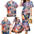 Personalized American Independence Day Family Matching Mermaid Dress and Hawaiian Shirt 4th of July Statue of Liberty - Wonder Print Shop