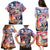 Personalized American Independence Day Family Matching Puletasi and Hawaiian Shirt 4th of July Statue of Liberty - Wonder Print Shop