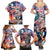 Personalized American Independence Day Family Matching Summer Maxi Dress and Hawaiian Shirt 4th of July Statue of Liberty - Wonder Print Shop